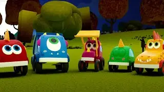 Поем с машинками Мокас - Песенка про звездочку Колыбельная - Twinkle Twinkle Little Star