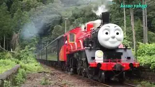 大井川鐵道 トーマス走った！ 2019 2 ジェームスも 2019年7月20日