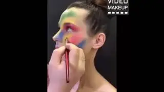 Креативный фотомакияж. Игорь Семушин. Пример работы