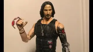 Customizing Live - Johnny Silverhand McFarlane Figure Removing Sunglasses, Painting - Cyberpunk 2077