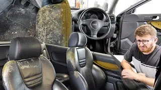 Deep Cleaning My ABANDONED Audi S3: First Wash in YEARS! *Part 2*
