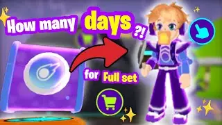 ✨How long it takes to get a Full Galaxy Set in PK XD?🌌☄️