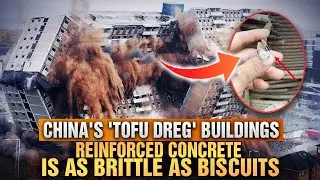 The collapse of tofu buildings in China, Reinforced concrete is as brittle as biscuits