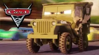 CARS 2 - The Videogame - Camo Sarge Gameplay