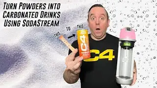 How to turn powders to carbonated drinks using Sodastream | C4 Smart Energy Powder