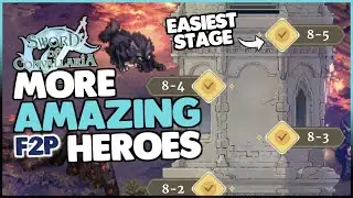 MORE AMAZING F2P HEROES for TOWER of conquest in Sword of Convallaria - Stage 8-5