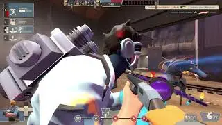 Playing NINJAneer in hit fps game team fortress 2