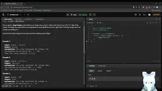 Leetcode 基礎練習 66  Plus One JavaScript