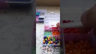 Розовый браслет🥰# бисер#браслет