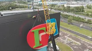 Производство наружной рекламы. Компания Альфаметрика alfametrika.ru