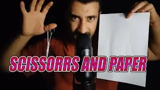 SCISSORS AND PAPER ASMR 🥱 RELAXING ASMR