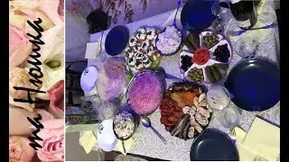 Накрываем праздничный стол за 1500 тысячи / стол на День Рождения  стол на юбилей / праздничное меню