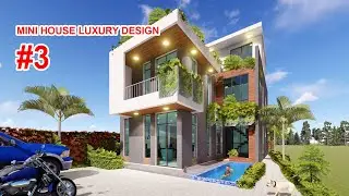 HOUSE TOUR - Small House Design 4 Bedroom Residence , Ep03 Luxury design apartments