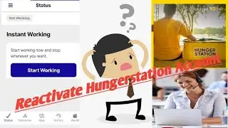 How to Activate Hungerstation Deactivate account || Hungerstation আইডি বন্ধ হলে কীভাবে চালু করবেন