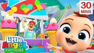 Joãozinho Passa o Dia no Shopping! | Melhores Canções | Little Angel Brasil | Músicas Infantis