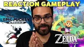 DARIO MOCCIA REAGISCE ai GAMEPLAY di THE LEGEND OF ZELDA: ECHOES OF WISDOM e EPIC MICKEY: REBRUSHED