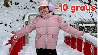 Freezing Day - 10 graus #snow #japan