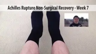 Achilles Recovery Week 7 - Non-Surgical Recovery Protocol