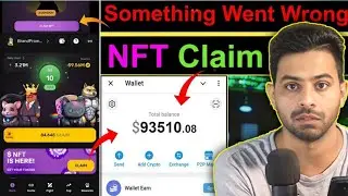 Pixel Tap NFT Something Went Wrong | PixelVerse NFT Claim | PixelVerse NFT Not Showing