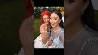 Аня Щербакова на свадьбе Саши и Макара