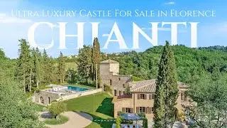 Ultra-Luxury Castle in CHIANTI near Florence With Pool, Spa & Olive Grove | Lionard