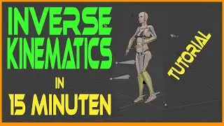 Blender Rigging Inverse Kinematics mit Bones - Tutorial {Deutsch}