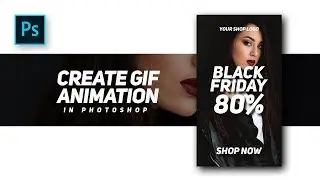 How to Create Professional GIF Animation for banners advertising website - 