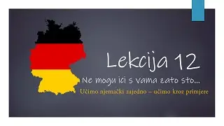 (A1) LEKCIJA 12 - WEIL - ZAVISNE REČENICE