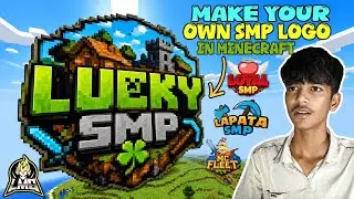 How To Make Your Own 3D SMP Logo In Minecraft  || In 8 Minutes 🤯 Easy Way Java+MCPE 2026