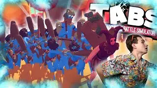 СИНЕЕ БЕЗУМИЕ (Totally Accurate Battle Simulator прохождение #6)