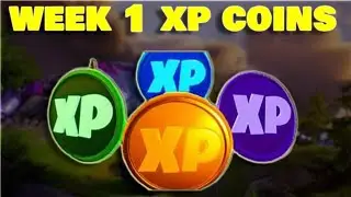 All Week 1 XP Coin Locations Chapter 2 season 4