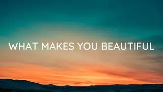 One Direction - What Makes You Beautiful (Lyric Video)