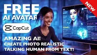 AI Game Changer! FREE Realistic Human Avatar - Text to Speech! 