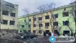 Вот, что войска РФ творят в Украине  На видео   детская больница и роддом в Мариуполе