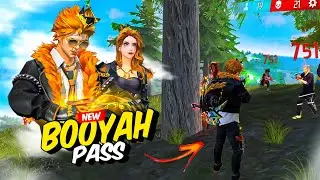 New Booyah Pass Good Or Bad ? 🤔 First Solo Vs Squad Gameplay 🎯 Free Fire Max