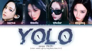 aespa 에스파 - YOLO (Color Coded Lyrics Eng/Rom/Han/가사)