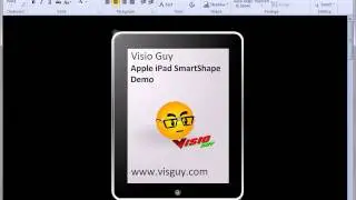 Apple iPad Visio Shape