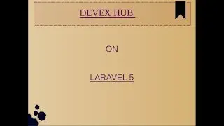 Laravel 5 Tutorials for Beginners - 13 - CRUD - 1 - Hindi/English