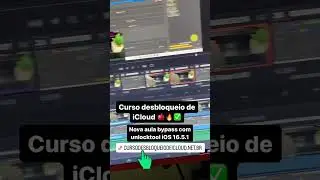 Curso Desbloquieo de iCloud iPhone 5s ao 14 Pró Max#shorts #cursoonline #viral #icloud