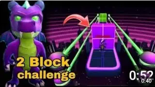 Insanely Hard 2 Block Challenge In Block Dash | stumble guys | #shorts #stumbleguys #youtube #video