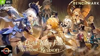 Genshin impact :  Underwater Fontaine Benchmark