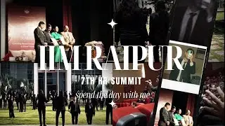 IIM RAIPUR Vlog | 7th HR SUMMIT | Short Glimpse | Life at IIM Raipur #iim #iimraipur #iimvlog #vlog