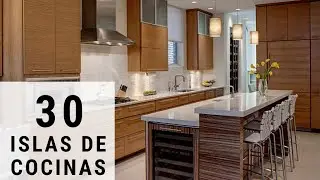 30 Islas de Cocinas Modernas - Diseño de Cocinas
