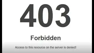 How to solve 403 forbidden problem?