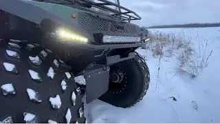Вездеход Бирюк Бро на чистовой обкатке.