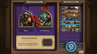 Hearthstone LoE Hunter Challenge 03.12.2015