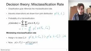 5.5 Decision Theory (UvA - Machine Learning 1 - 2020)