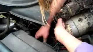 РЕМОНТ СТАРТЕРА АВТОМОБИЛЯ ВАЗ ЖЕНСКИМИ РУКАМИ