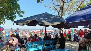 🔴Live CEK OMBAK Pantai Pangandaran Hari Ini - Beach Live