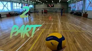 Волейбол от первого лица | Volleyball first person | НИ РХТУ - НМСК | Часть 2 | Part 2